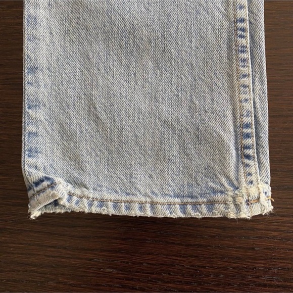 Vintage Y2K GAP Boot Cut Jeans Floral Applique Size 1 | 26x29 RARE 90s Distress - Picture 9 of 10